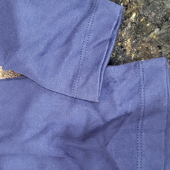 NWT Blue Caryolyn Taylor Turtleneck Size Small - Picture 3 of 6